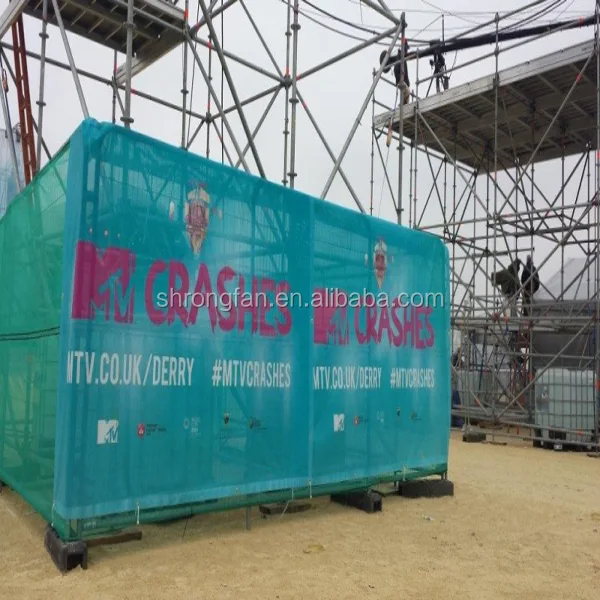 Construction Sites Mesh Banner Covering Outdoor Advertising Large
