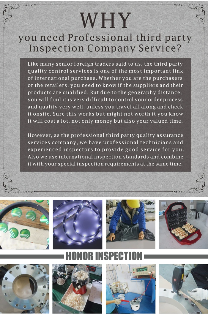 The most strict haining third party inspection services