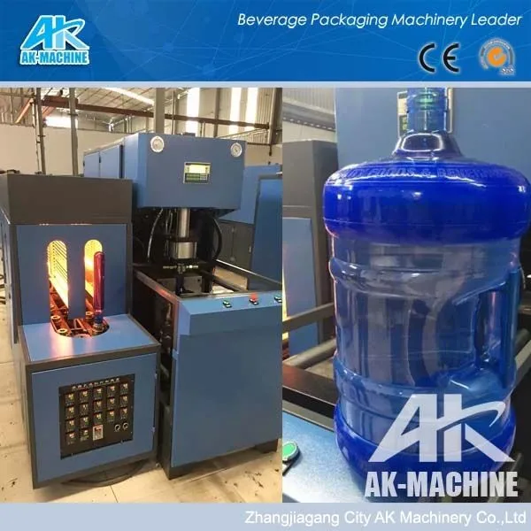 Bottle With Handle Blow Moulding Machine / Plastic Bottle Extrusion