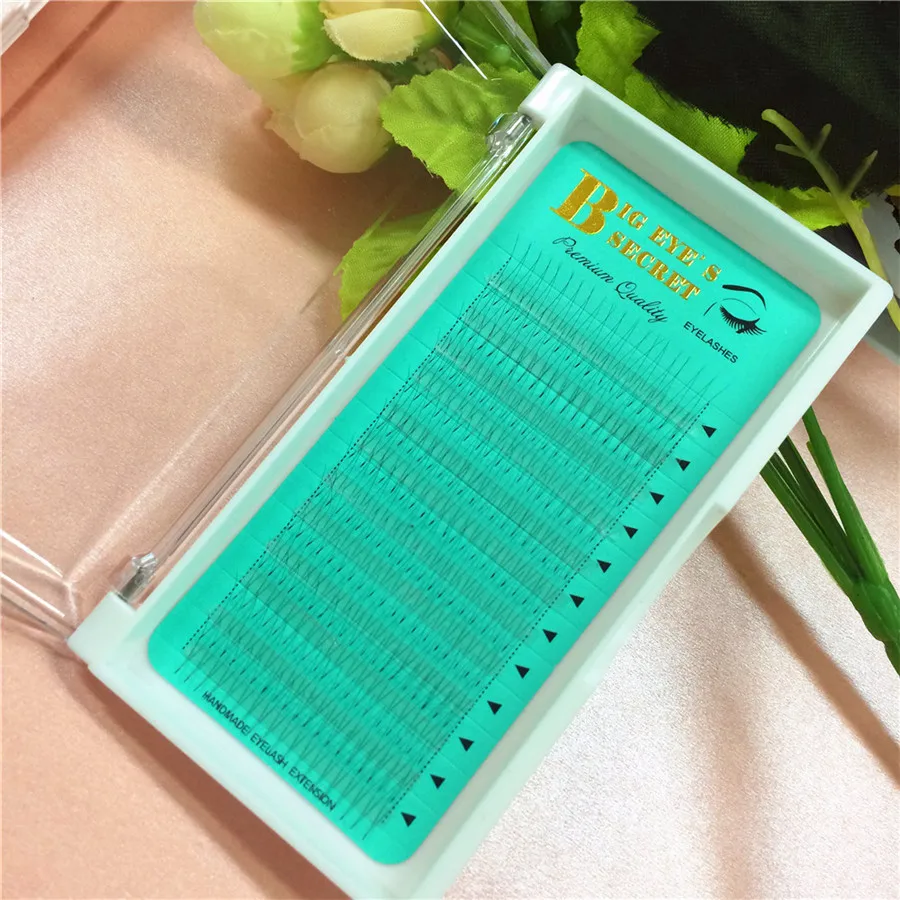 EYELASH MANUFACTURER MATTE ELLIPSE FLAT LASHES CASHMERE EYELASHES EXTENSIONS