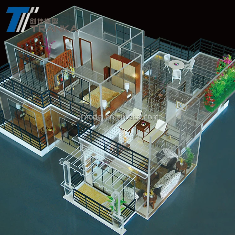 Best selling miniature architectural house model