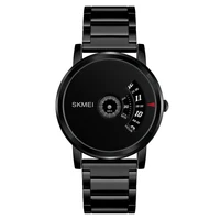 

Skmei Watch 1260 Japan Movement Quartz Watch 3Atm Water Stainless Steel Black Watch Wholesale Men Wristwatches Relogio Masculino