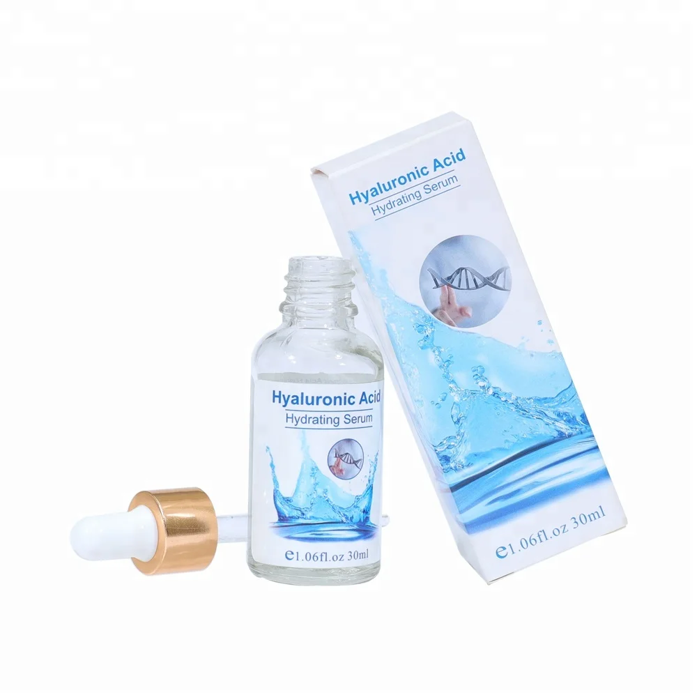 

Skin Care Wholesale Face Care Deep Moisturizing Hyaluronic Acid Serum, White
