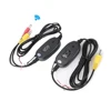 2.4G Wireless Transmitter & Receiver for Car Reverse Rear View Backup Camera and Monitor Parking Assistance Vehicle CAM