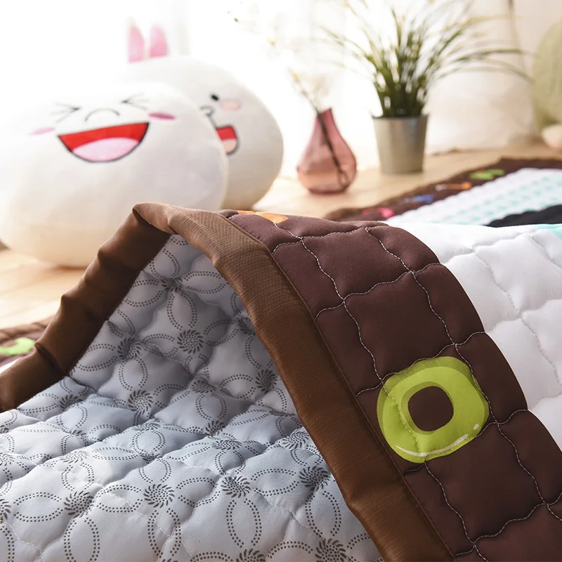 eco-friendly cute soft activity crawling mat for baby