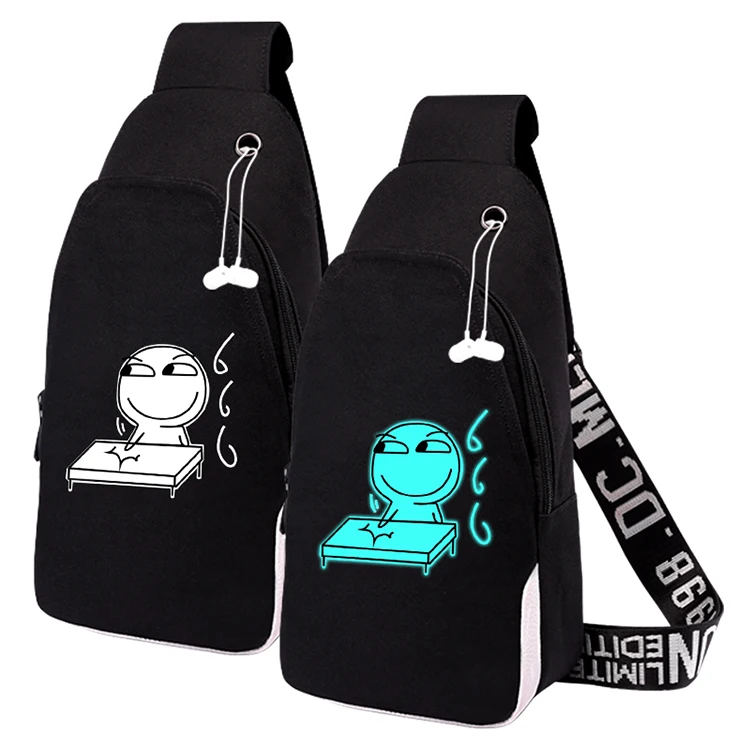 
China Supplier sale Cartoon Men Chest Pack sling chest bags 