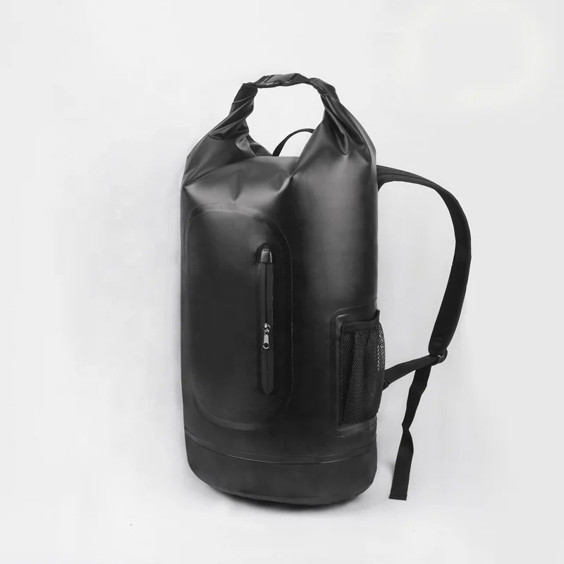 

PVC Outdoor Waterproof bag hiking bag travel backpack cylinder bag