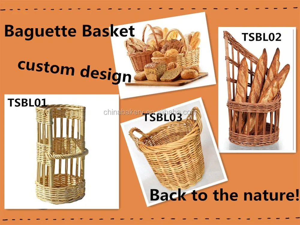 Tsingbuy Heavy Duty Round 23 x 6.5cm PP Rattan Basket