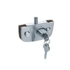 High quality Zinc alloy sliding glass door patch fitting central lock