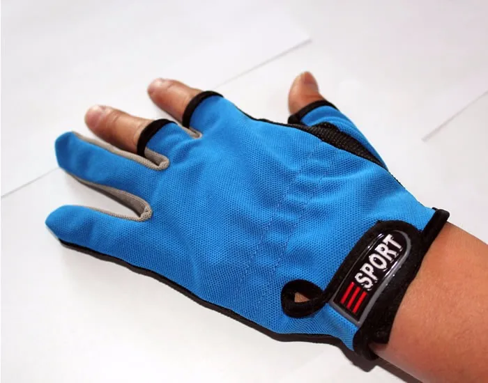 Professional Nylon Kite Flying Protection Gloves 3 Finger Cut For Kite