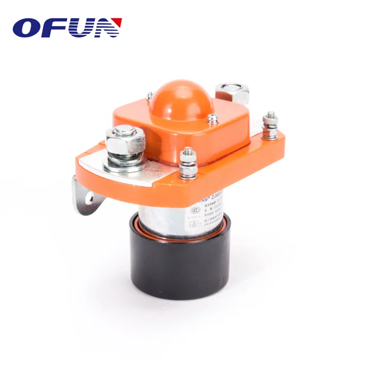 OFUN Import China Goods Motor Forklift Single Pole Zj 400A Dc Contactor
