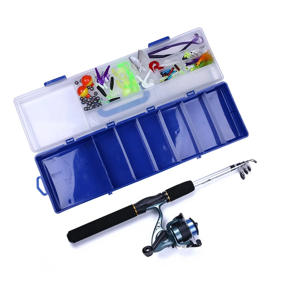 

1.65M Portable Fly Fishing Lure Rod Set fit for Travel, Pictures