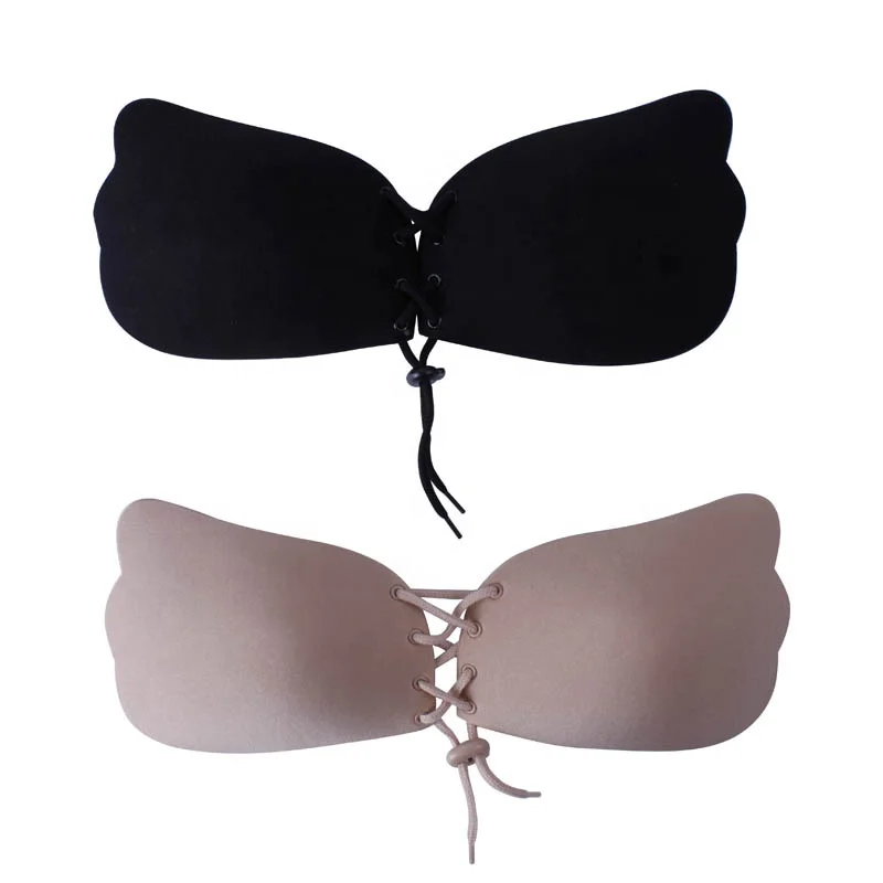 Magic Wing Strapless Bra Silicone Push-up Strapless Backless Self-adhesive Sticky Invisible Bra