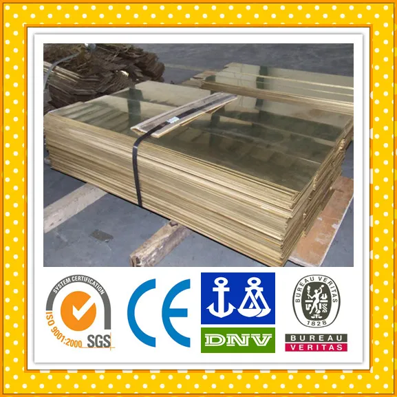 
CuZn37 brass sheet with high quality for industry 