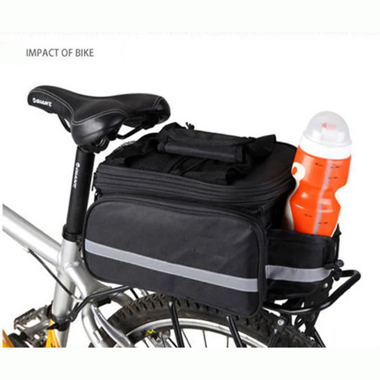 

Bike Pannier Bicycle Rear Seat Trunk Bag Bike Saddle Bag, Customized color