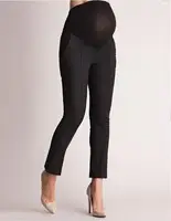 

maternity trend pregnant women high waist slim maternity pants