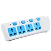 10A 4 Way 3 Pins Electric Socket Plug travel plug sockets and switches electrical-socket multiplier