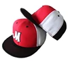 acrylic flexfit sports caps/customized flat brim snap back caps/material for custom snapback cap