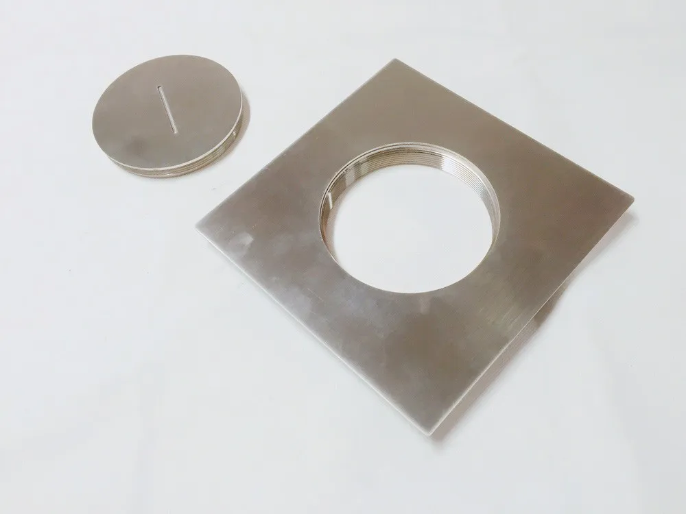 Floor Drain Accessory Toilet Bathroom Stainless Steel 8 Inch Floor
