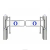 304 mirror stainless steel access control swing gate for supermarket/electrical commercial gate