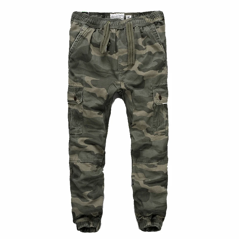 camouflage 6 pocket men's cargo pants