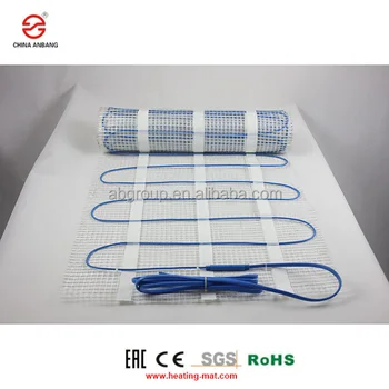 Electric Twin Conductor Heating Cable Mat For Hydronic Radiant