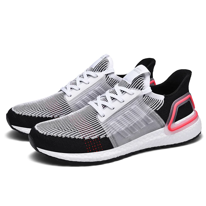 

Men's Running Shoes Free Transform Fly knit big size Tennis Walking Fashion Sneaker, As the picture or customized