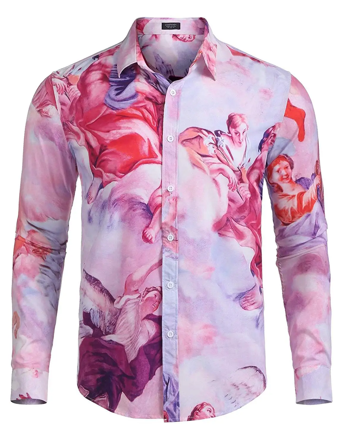 floral print mens t shirt