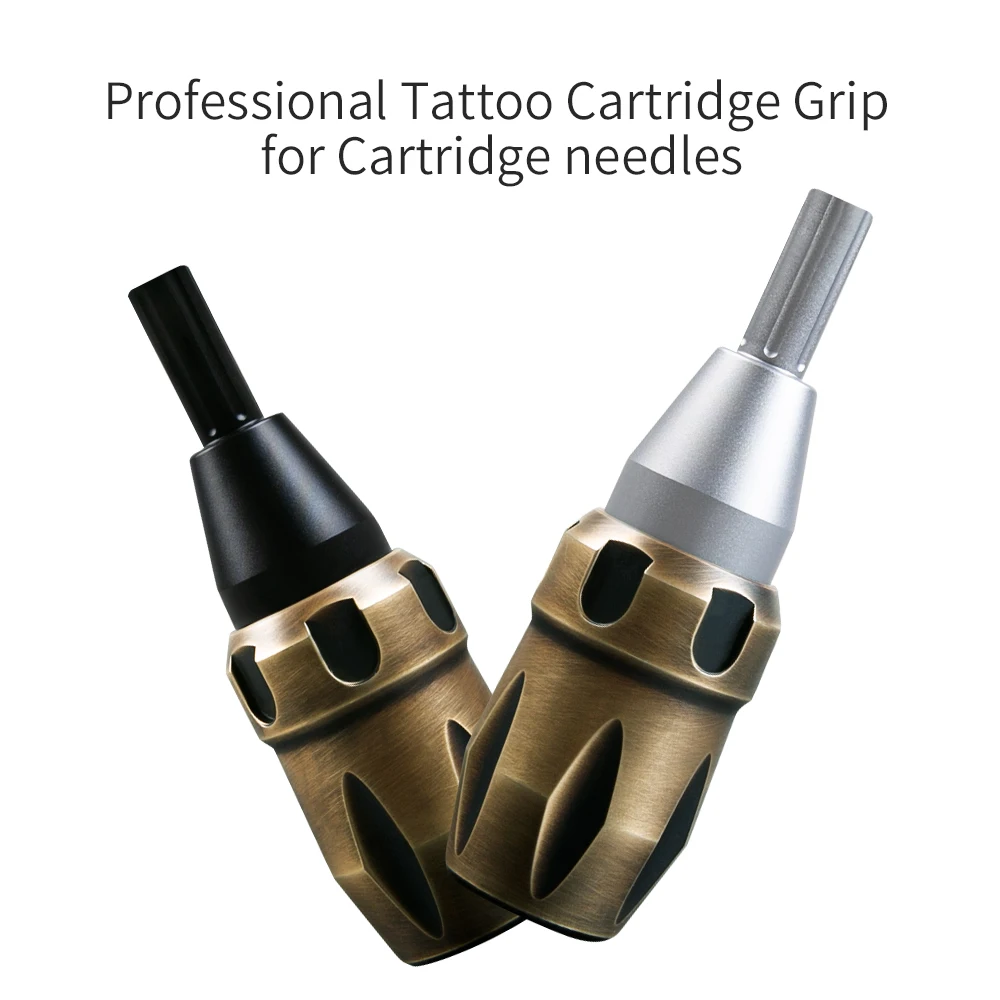 

3units Copper Tubes tattoo Cartridge Needle grips, Black