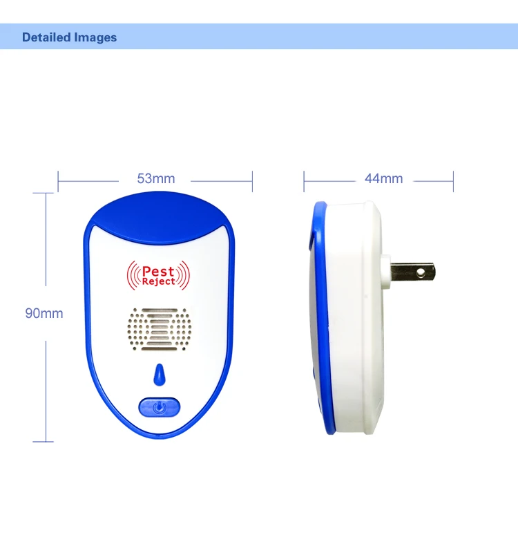 Ultrasonic pest repeller control 4 pack ultrasonic