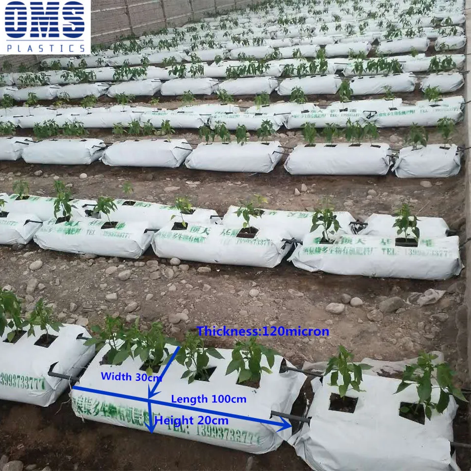 Uv Resistant Greenhouse Pe Plastic Grow Bag For Plants Buy Grow Bags