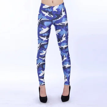 shark gym leggings