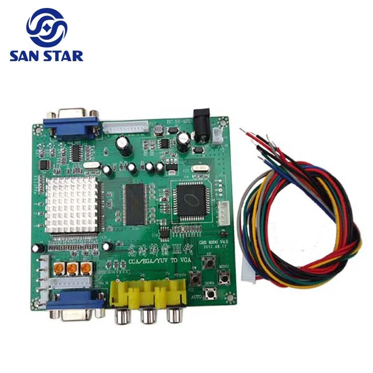 

RGB TO VGA/CGA TO VGA single output Converter Board-Video Board for arcade game machine