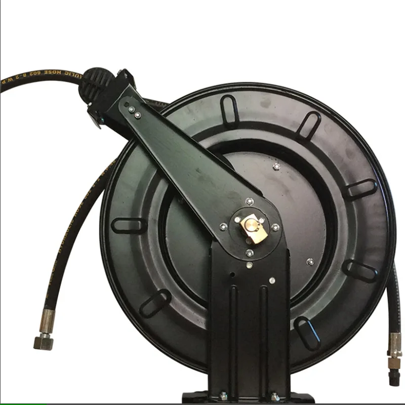 

Automatic Retractable Flexible Steel Wire Hose Reel High Pressure Water Hose Reel Combined Reels Car Wash Equipment