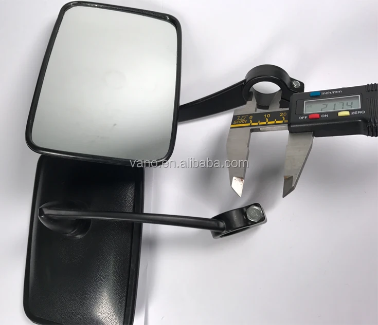 Motorcycle Plastic Black MZ SIMSON Rearview Rear Mirrors