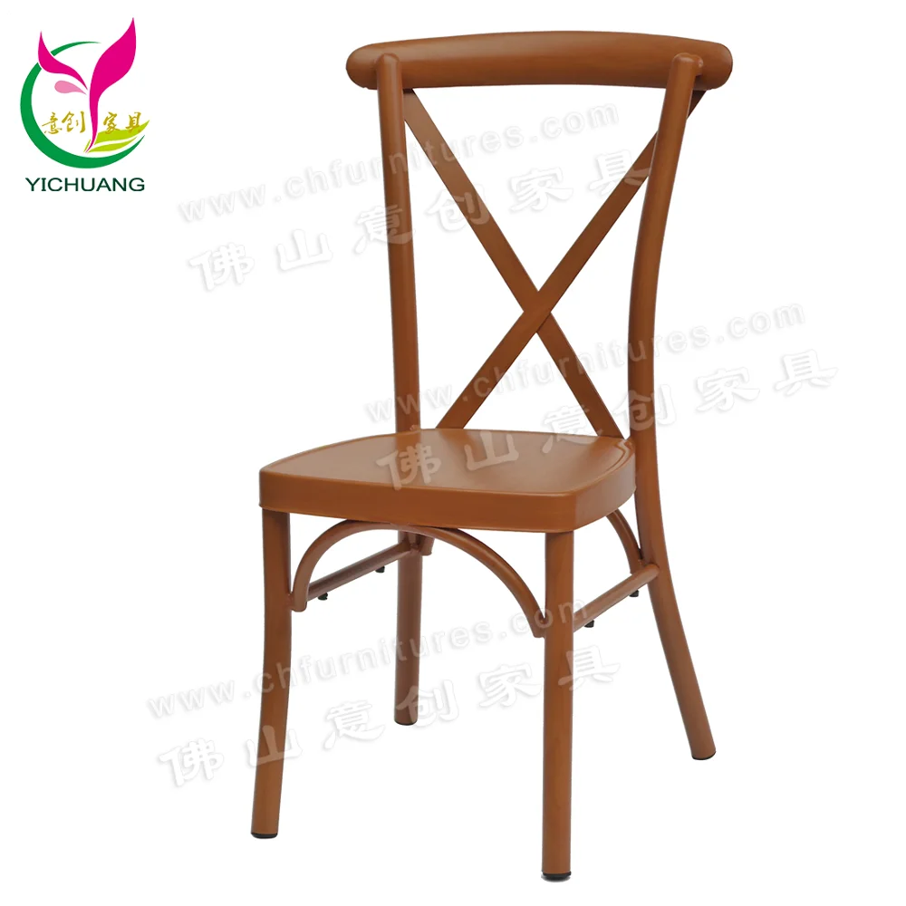 

YC-A68-09 Dining decoration cross back chairs event party