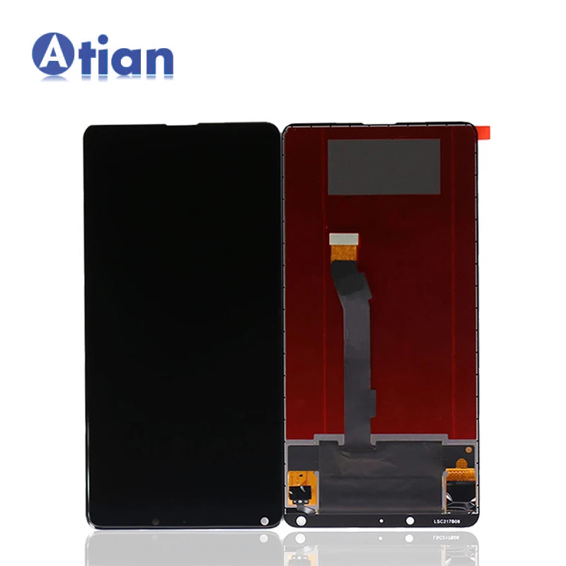 

100% Test for Xiaomi Mi Mix 2s Mix2s Display Touch Screen Digitizer Assembly Replacement Mi Mix 2s LCD Complete, Black,white