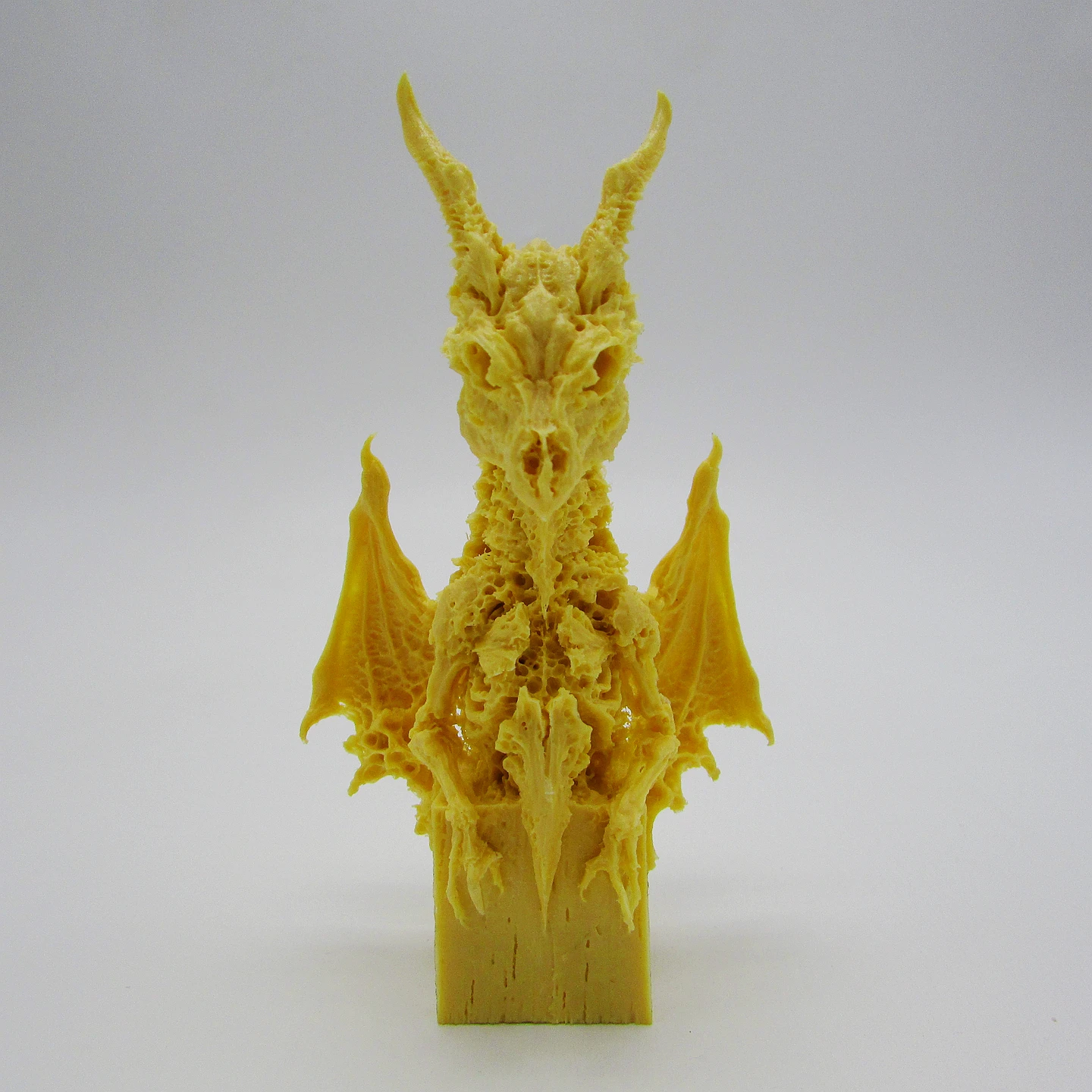 resin dragon statue