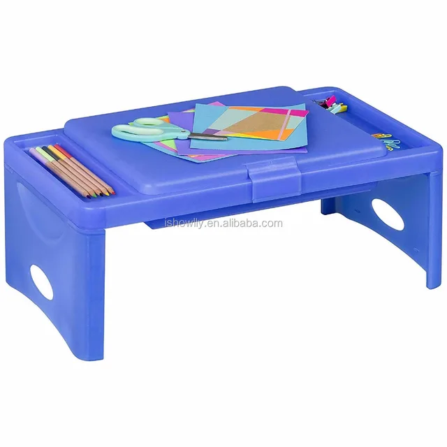 New Plastic Kids Activity Lapdesk With Storage Compartments