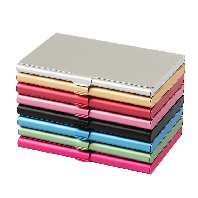 Promotional Aluminum Metal Business Card Holder Buy Metal Business