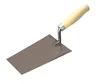 construction hand tools steel concrete bricklaying trowel with wood handle