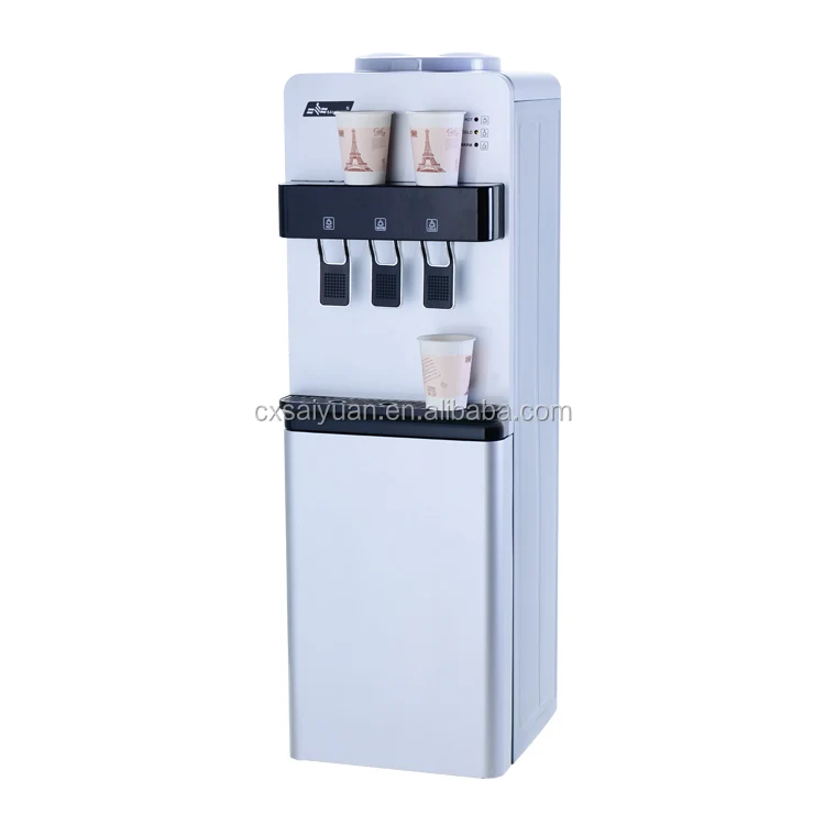 water dispenser with mini refrigerator