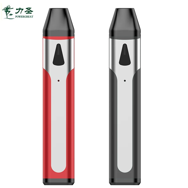 

2018 best selling B2 rechargeable refillable starter kit e-cigarette Vape pen pod vapeador flat vape pen, Black red