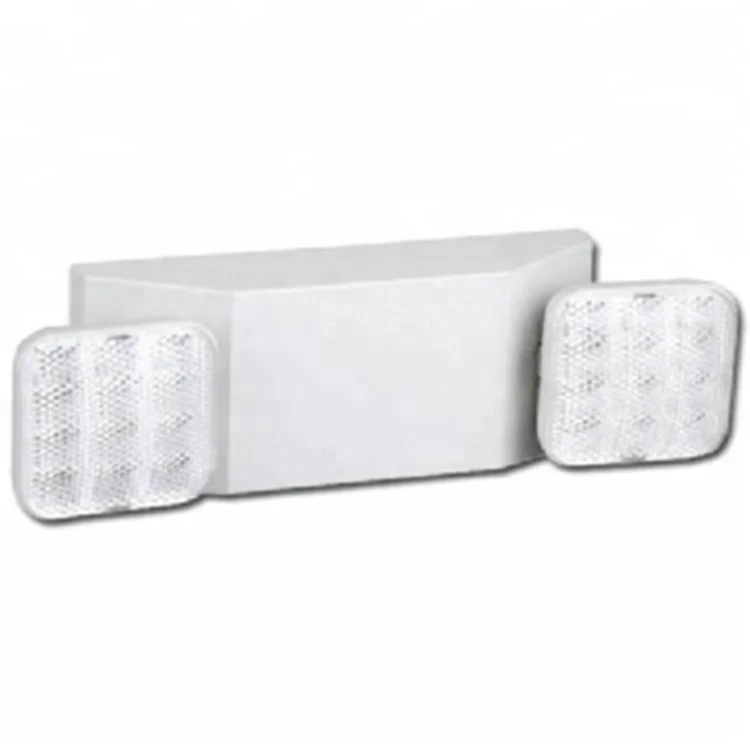 Wall-mounted ultra bright dual head LED emergency light - JLEU9