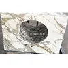 Lowes Calacatta Gold Marble Single Sink Bathroom Vanity Countertop