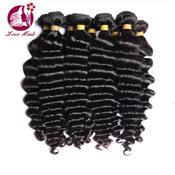 Top Quality European Loose Deep Wave Weave Hairstyles 100 Human