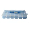 GD2083 Rectangle mini assortment case clear plastic boxes square Necklace box for Jewelry Earring Case