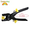 65% Energy Saving Leather Punch and Eyelet / Button Pliers for Fabric