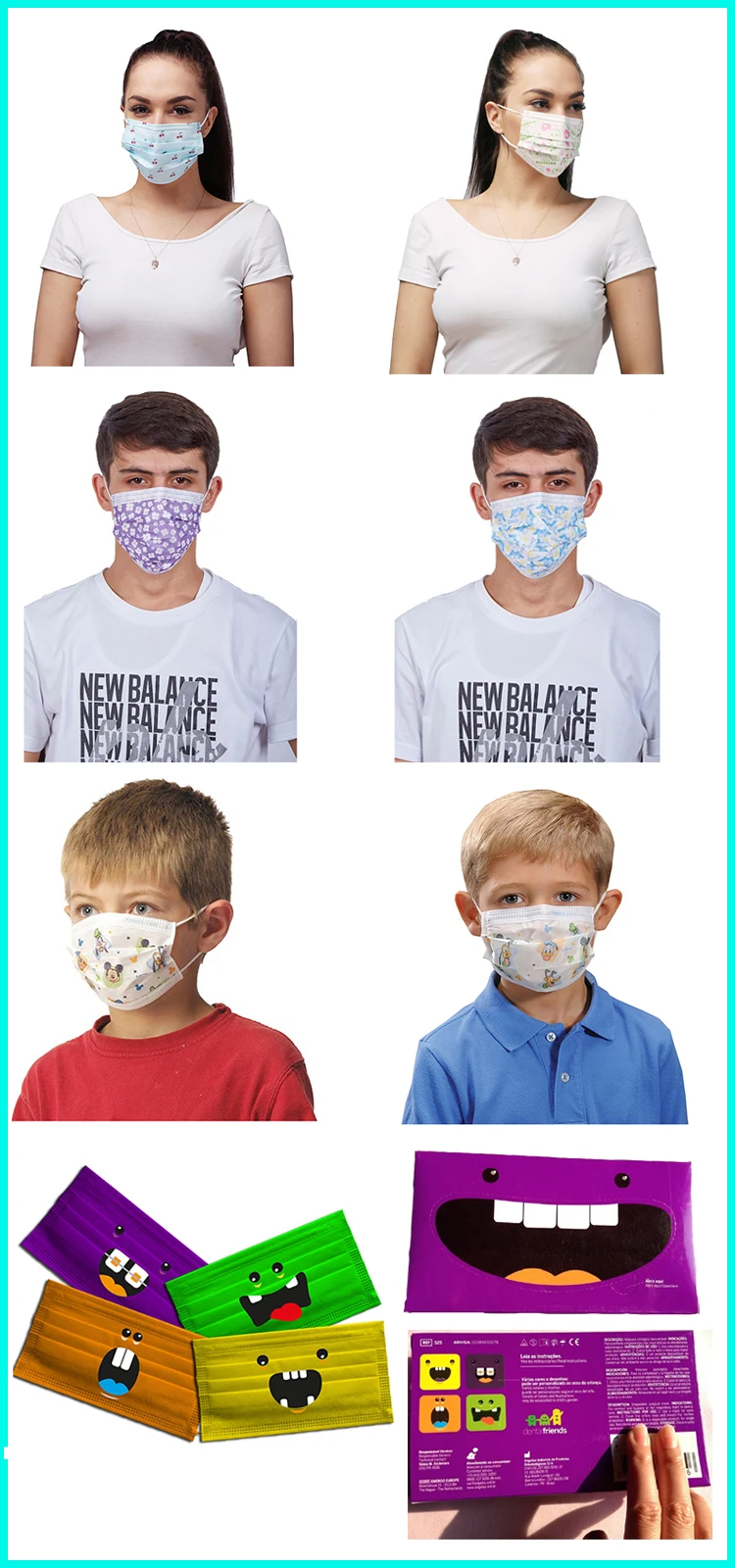 blue ear loop masks blue dust mask tie-o n mask
