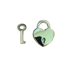 Mini Heart Shape padlock heart shaped with keys for wholesale